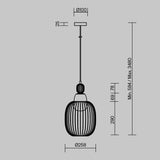 Lustra LEVITATION MOD376PL-01G1