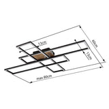 Plafoniera DAKARI 67208-40
