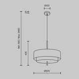 Lustra BERGAMO MOD613PL-05GR