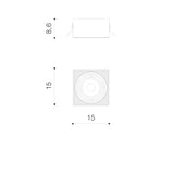 Spot Incastrat NOVA GIPS AZ2872