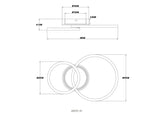 Plafoniera LORETTA 48039-30