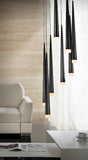 Lustra STYLO 8 BK AZ0161