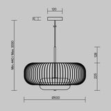 Lustra LEVITATION MOD376PL-L30G3K