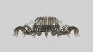 Candelabru CASCATA 670716 21L/16L ARMS FUME