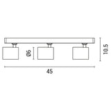 Plafoniera BRAVA 144-60005