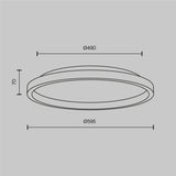 Plafoniera ORIGN MOD311CL-L40B3K