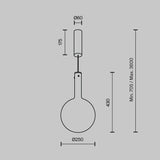 Lustra NEBULA MOD182PL-L6W3K