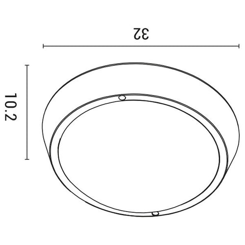 Plafoniera PLUS 145-20036