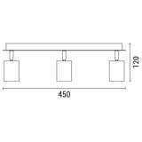 Plafoniera LUXY 145-25267