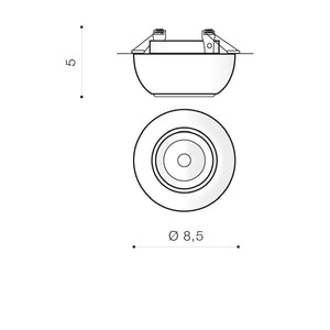 Spot Incastrat NEMO AZ3400