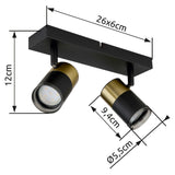 Plafoniera BRISBON 57850-2