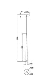 Lustra CASCADE MOD132PL-L6BSK