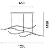 Lustra WAVES 144-18006