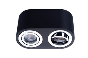 Spot Aplicat BRANT 2 BLACK/CHROME AZ2930