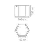 Plafoniera LED-VORTEX-PL1