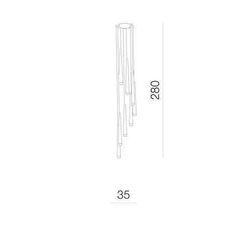 Lustra STYLO 8 AZ0257