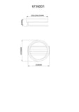 Plafoniera BLEVINS 67360D1