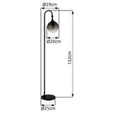 Lampadar DALTON 15885S