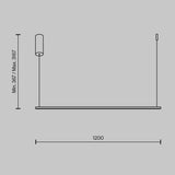 Lustra HALO MOD246PL-L24BSK