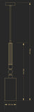 Lustra Lea Lea-Zwm-1(Bn/A) Lucente - Home & Lighting