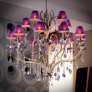 Candelabru CRYSTAL C-384/10+5 Lucente - Home & Lighting
