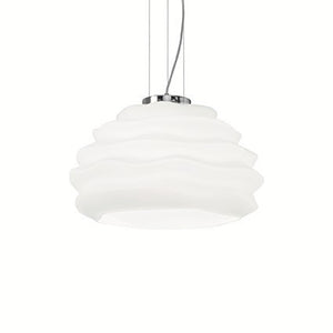 Lustra Karma Sp1 Small Bianco 132389 Lucente - Home & Lighting