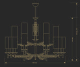 Candelabru Fellino Fel-Zw-15(P/A) Lucente - Home & Lighting
