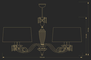Candelabru Monza Mon-Zwl-4(P/A) Lucente - Home & Lighting
