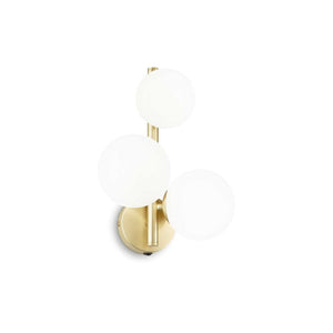 Aplica PERLAGE AP3 OTTONE SATINATO 283784 Lucente - Home & Lighting