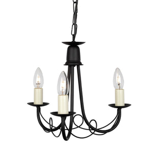 Candelabru MINSTER MN3 BLACK Lucente - Home & Lighting