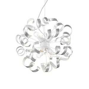 Lustra Vortex Sp6 Argento 101613 Lucente - Home & Lighting