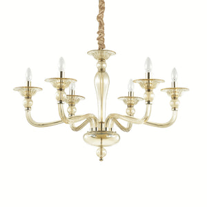 Candelabru Danieli Sp6 Ambra 159942 Lucente - Home & Lighting