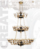 Candelabru Imperial 212G Aq Lucente - Home & Lighting
