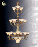 Candelabru Ducal 258G Aq Lucente - Home & Lighting