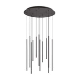 Lustra FILO SP12 NERO 263434 Lucente - Home & Lighting