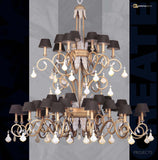 Candelabru AZTECA 297D CF Lucente - Home & Lighting
