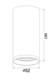Spot Aplicat FOCUS S C052CL-01MG Lucente - Home & Lighting