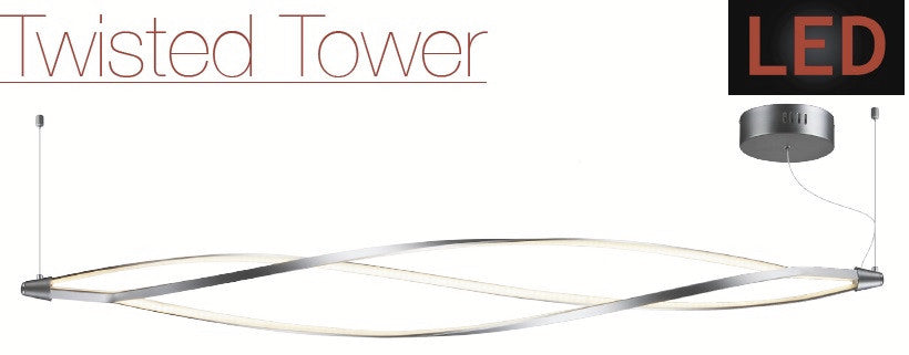 Lustra Twisted Tower Lv 53107/A Lucente - Home & Lighting