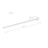 Aplica ARM LED L 4000K 10856