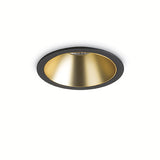 Spot Incastrat GAME FI1 ROUND NERO E ORO 192345 Lucente - Home & Lighting