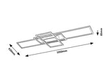Plafoniera THABITA 6869 Lucente - Home & Lighting