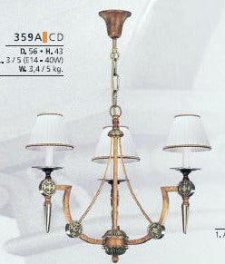 Candelabru Caravaggio 359A Cd Lucente - Home & Lighting