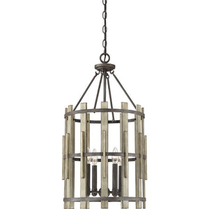 Candelabru WOOD HOLLOW QZ/WOODHOLLOW/4P Lucente - Home & Lighting