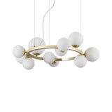 Lustra PERLAGE SP11 OTTONE SATINATO 283807 Lucente - Home & Lighting