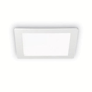 Spot Incastrat GROOVE FI1 20W SQUARE 3000K BIANCO 124001 Lucente - Home & Lighting
