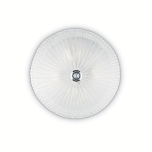 Plafoniera Shell Pl4 Transparente 008615 Lucente - Home & Lighting