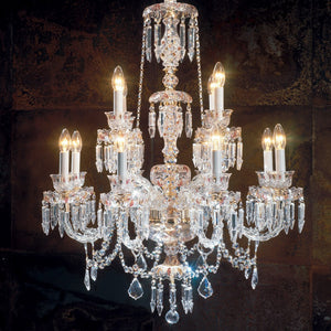 Candelabru CRYSTAL C-36/8+4 Lucente - Home & Lighting