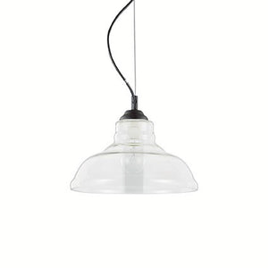 Lustra Bistro' Sp1 Plate Transparente 112336 Lucente - Home & Lighting