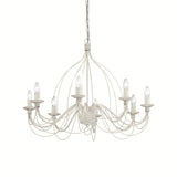 Candelabru Corte Sp8 Bianco Antico 005898 Lucente - Home & Lighting