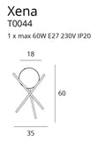 Veioza XENA T0044 Lucente - Home & Lighting